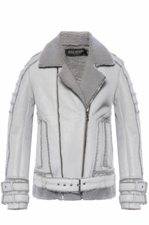 Fur-trimmed jacket, zdjęcie 1 Fur-trimmed jacket od Balmain